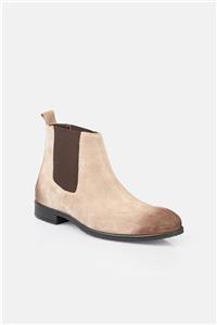 نیم بوت چرم اصل چلسی مردانه آوا Avva کد ty-198803159