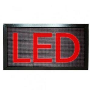 تابلو روان LED قرمز ارتفاع 58 سانت (8 سایز)