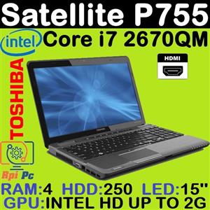 لپ تاپ توشیبا TOSHIBA P755 Core i7 2670QM 4GB 250GB 2GB 