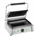 دستگاه گریل تماسی صنعتی رویال کترینگ آلمان Royal Catering Elektro-Kontaktgrill oben geriffelt (RCKG-2200)