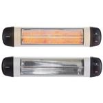 بخاری برقی مادون قرمز دیواری آربوس Arebos Heizstrahler Infrarot 2500 W- IP34 Schutzart- Wandmontage