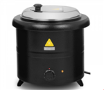 سوپ گرم کن برقی رویال کترینگ آلمان Royal Catering Suppentopf elektrisch - 13 L - 600 W - schwarz RCST-13SB