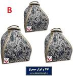 ست کیف و کاور دیگ و قابلمه مدل B طرح سنتی و جاجیم 3 عددی HTZ-015