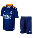 کیت هواداری کامل دوم رئال مادرید Real Madrid 21-22 Away Jersey and Short Kit