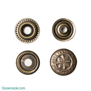 دکمه چهار پارچه قابلمه ای 50 عددی