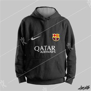 هودی با طرح تیم بارسلونا