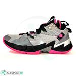 کفش بسکتبال مردانه نایک طرح اصلی Nike Jordan Zero.3 Grey Pink