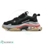 کتانی رانینگ زنانه بالنسیاگا طرح اصلی قرمز مشکی Balenciaga Triple S Black Red