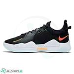 کفش بسکتبال مردانه نایک طرح اصلی Nike PG5 Black White Orange