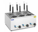 دستگاه پاستاپز 6 سبد برقی صنعتی رویال کترینگ Royal Catering Nudelkocher mit 6 Körben - Temperatur: 30 - 110 °C RC-PM006