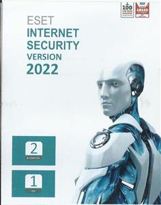 انتی ویروس ESET مدل Internet Security2022 دوکاربره ورژن 15 Eset 