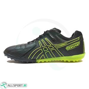 کفش چمن مصنوعی اسیکس کوپرو طرح اصلی مشکی سبز Asics Copero