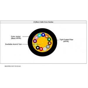 Fiber Optic Cable – Opti Link – Tight Buffered – MM – 12Core