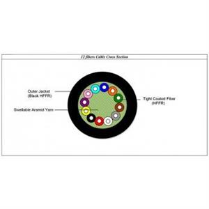 Fiber Optic Cable – Opti Link – Tight Buffered – OM3 – 12Core