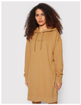 سویشرت اور سایز زنانه هوگو باس آلمان Hugo Boss Oversized Sweatshirt mit Logo in Gold-Optik - C_Ethea1_Gold 50465820 Hellbraun