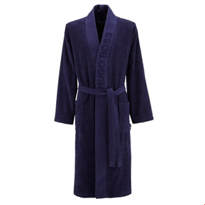 حوله تن پوش مردانه هوگو باس آلمان HUGO BOSS HOME KIMONO PLAIN NAVY