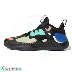 کفش بسکتبال آدیداس هاردن طرح اصلی Adidas Harden Vol 5 Black Multi Color On 