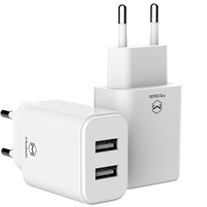 شارژر دیواری دو پورت مک دودو Mcdodo CH-614 Dual Port Travel Charger