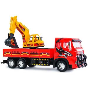 کامیون حمل بیل مکانیکی درج
