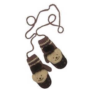 دستکش بافتنی زنانه مدل خرسی