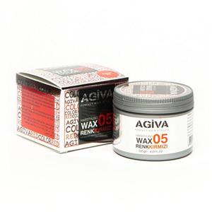 واکس مو رنگی اگیوا Wax 05 color red حجم 120 میلی لیتر کد 6637