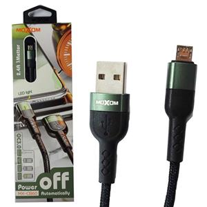 کابل تبدیل USB به لایتنینگ moxom موکسوم مدل Cb-60 طول 1متر