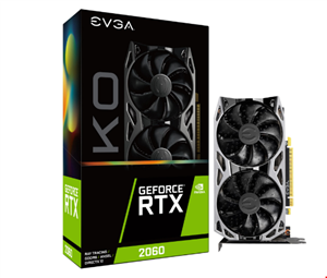 کارت گرافیک گیمینگ 6 گیگابایت اوگا EVGA GeForce RTX 2060 KO Gaming 6GB GDDR6