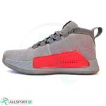 کفش بسکتبال مردانه آدیداس طرح اصلی Adidas Dame 5 Grey Red