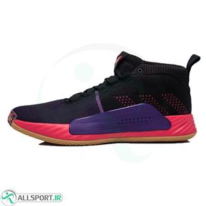 کفش بسکتبال مردانه آدیداس طرح اصلی Adidas Dame 5 Black Purple 