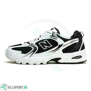 کتانی رانینگ نیوبالانس زنانه و مردانه طرح اصلی New Balance MR530 SJ (White  Black)