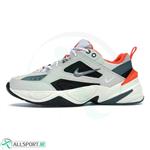 کتانی رانینگ نایک طرح اصلی نارنجی Nike M2K Tekno White Orange Olive