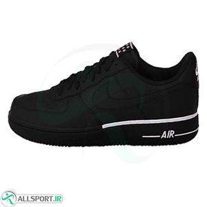 کتانی رانینگ مردانه نایک مشکی طرح اصلی Nike Air Force 1 Black 