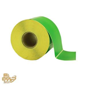 لیبل (برچسب) کاغذی سبز تک ردیفه 125×95