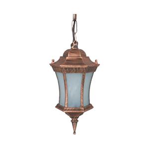 چراغ آویز حیاطی و پارکی تکشیدفام مدل رابو کمرباریک کد 7810A