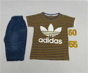 تیشرت شلوارک پسرانه adidas کد 11116 