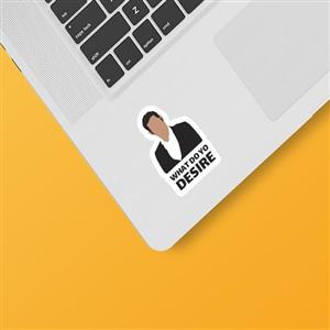 استیکر لپ تاپ طرح Lucifer01
