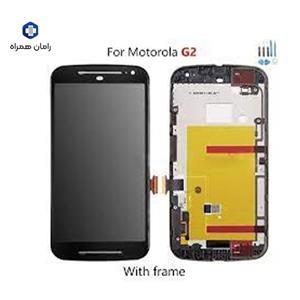 ال سی دی موتورولا بافرم شرکتی LCD MOTO G2 BLACK 