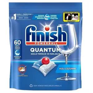قرص ماشین ظرفشویی کوانتوم آلتیمیت ۶۰ عددی فینیش Finish Quantum Ultimate