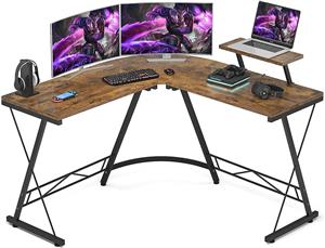 میز گیمینگ ۵۰٫۸ اینچی گوشه کامپیوتر L شکل Computer Desk 