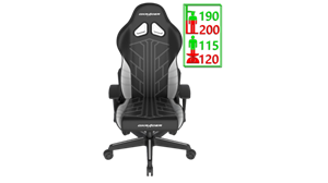 صندلی گیمینگ دی ایکس ریسر Gladiator OH/D8000/NW Computer Chair: DXRacer Gladitor OH/D8000/NW