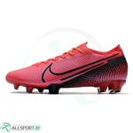 کفش فوتبال نایک مرکوریال طرح اصلی قرمز مشکی صورتی Nike Mercurial Vapor 13 Elite FG Red Black Pink