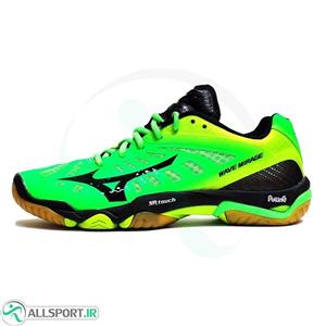 کفش والیبال مردانه میزانو طرح اصلی Mizuno Wave Mirage Green