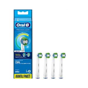 سری یدک مسواک برقی اورال-بی مدل PRECISION CLEAN بسته 4 عددی