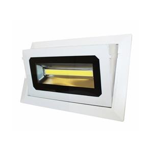 چراغ توکار مستطیلی 30 وات COB فاین الکتریک FEC-361