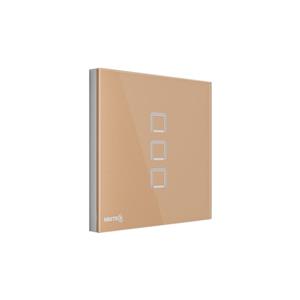 کلید لمسی سه پل هوشمند با تغذیه DC نستک