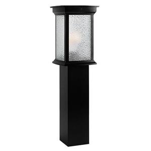 چراغ چمنی 80 سانت شفق مدل روشان با شیشه الماسی کد 1078