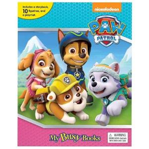 فیگور سگهای نگهبان پاوپاترول2 با کتاب انگلیسی busy book paw patrol کد 34621