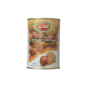 کنسرو لوبیا چیتی با قارچ سحر Sahar Baked Beans with Mushrooms Canned - 420 gr
