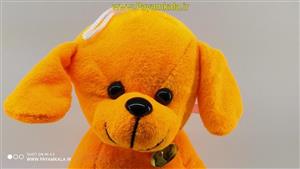 عروسک پولیشی آویز سگ (MAX DOG-1274) نارنجی