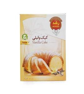 پودر کیک نیمه آماده وانیلی رشد 500 گرمی Roshd Vanilla Cake Mix Powder 500gr